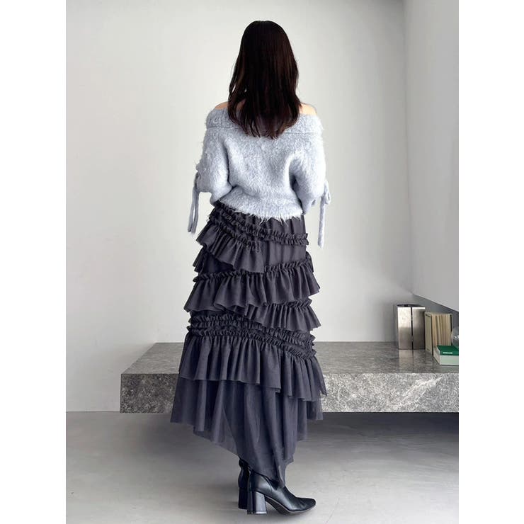 ランダムティアードチュールスカート | dazzlin | 詳細画像13 