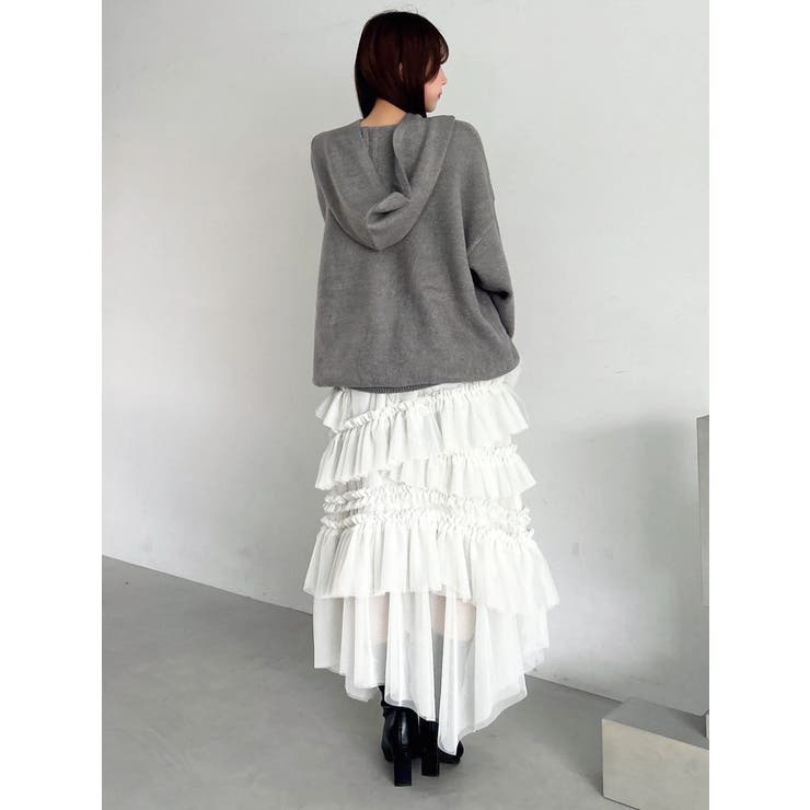 ランダムティアードチュールスカート | dazzlin | 詳細画像20 