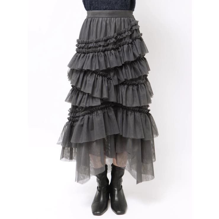 ランダムティアードチュールスカート | dazzlin | 詳細画像24 