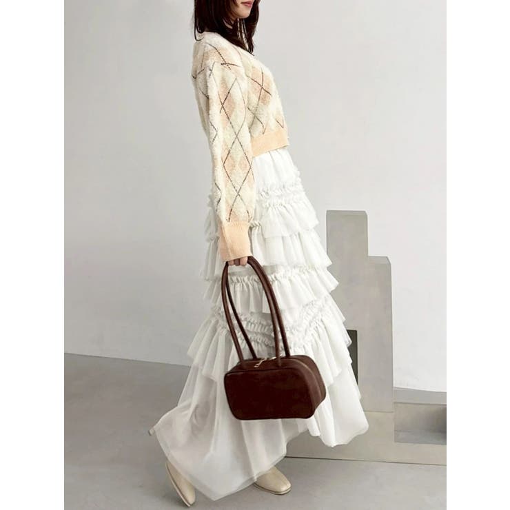 ランダムティアードチュールスカート | dazzlin | 詳細画像6 