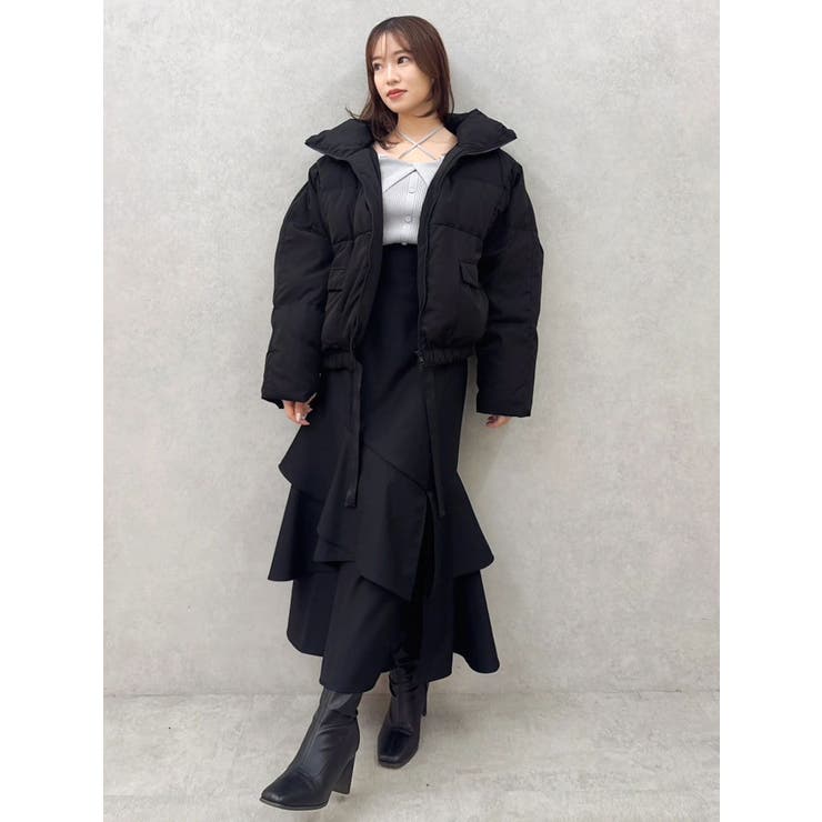 バックレースアップアシメマーメイドスカート | dazzlin | 詳細画像32 