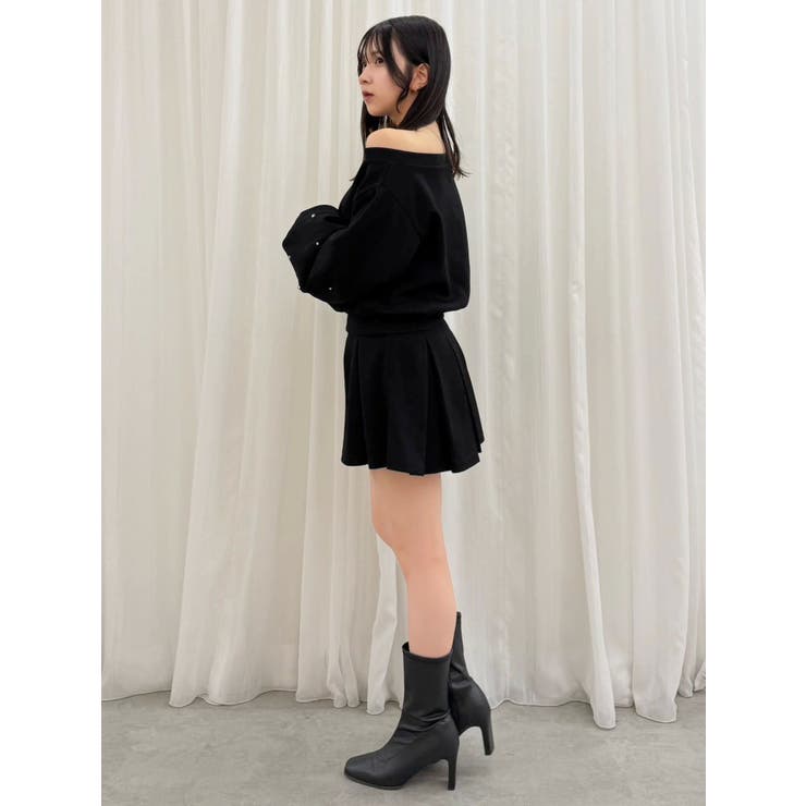 【20周年記念復刻！/セットアップ対応】ボックスプリーツカットミニスカート | dazzlin | 詳細画像24 