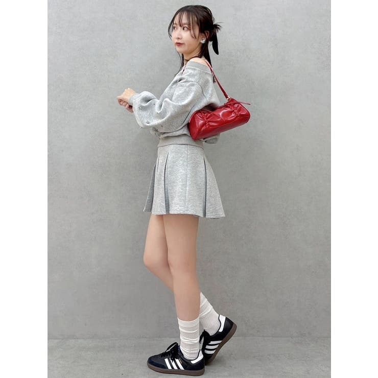 【20周年記念復刻！/セットアップ対応】ボックスプリーツカットミニスカート | dazzlin | 詳細画像32 