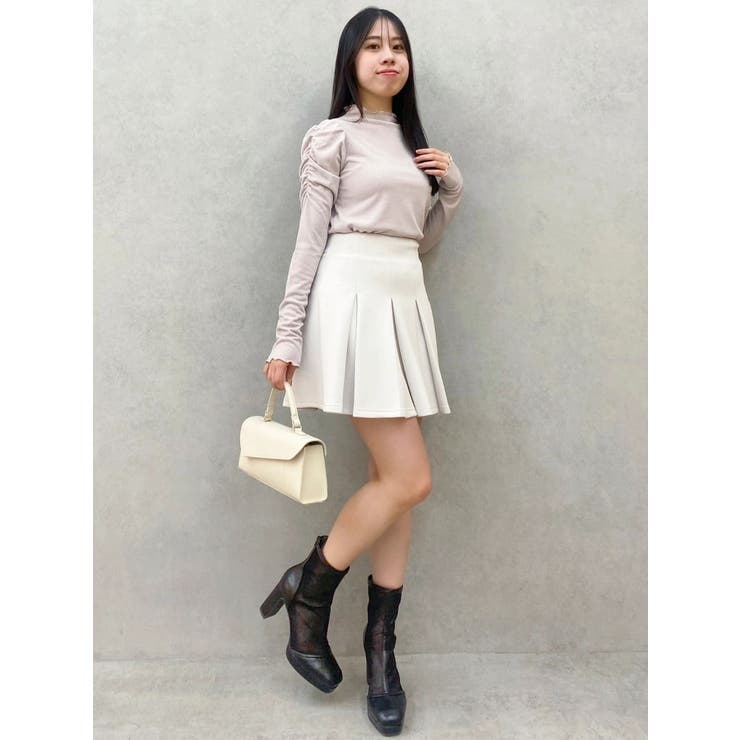 【20周年記念復刻！/セットアップ対応】ボックスプリーツカットミニスカート | dazzlin | 詳細画像35 