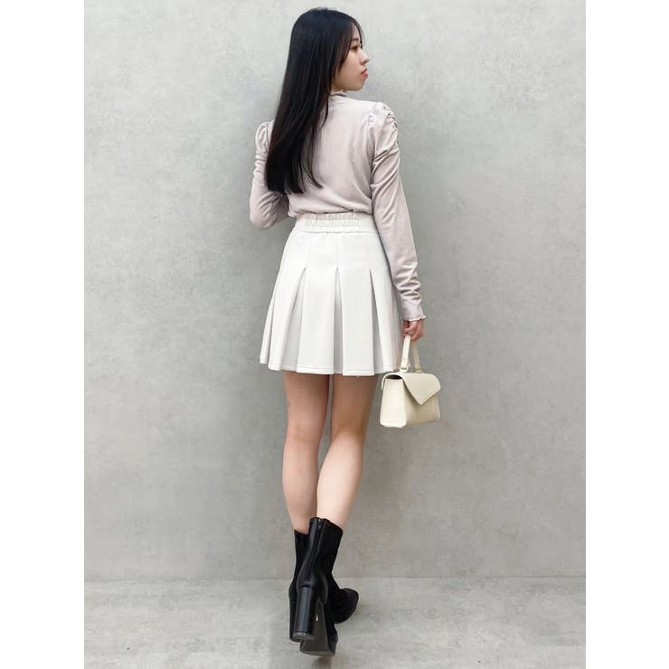 【20周年記念復刻！/セットアップ対応】ボックスプリーツカットミニスカート | dazzlin | 詳細画像36 