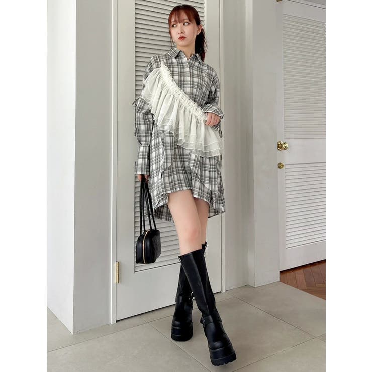 マルチウェイチュールフリル | dazzlin | 詳細画像7 