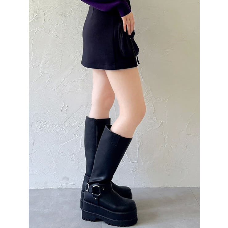 バイカーリングブーツ | dazzlin | 詳細画像2 