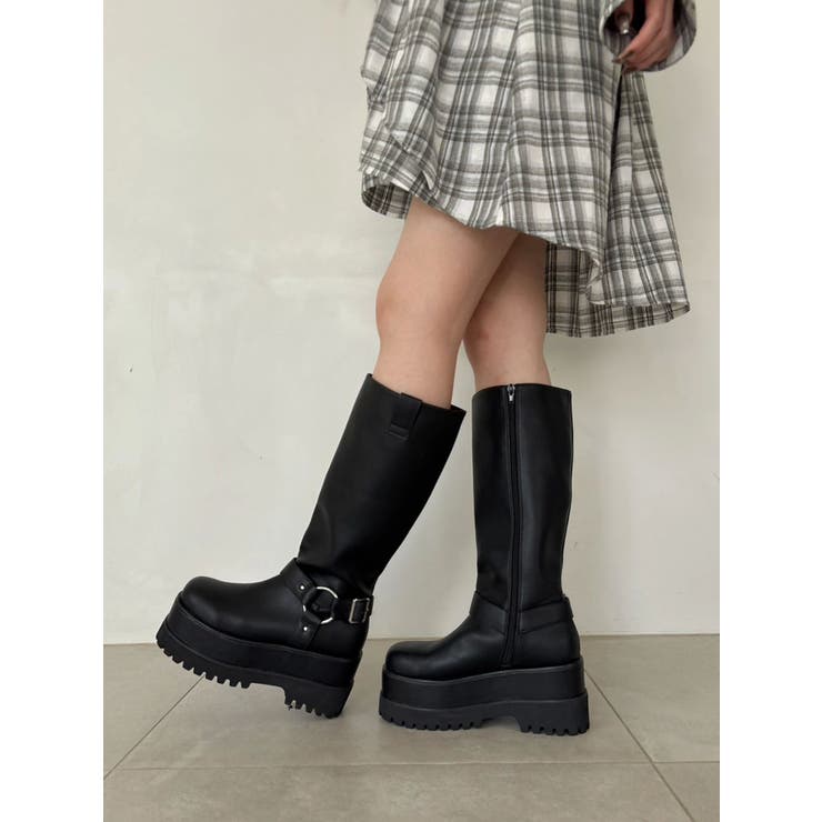 バイカーリングブーツ | dazzlin | 詳細画像3 