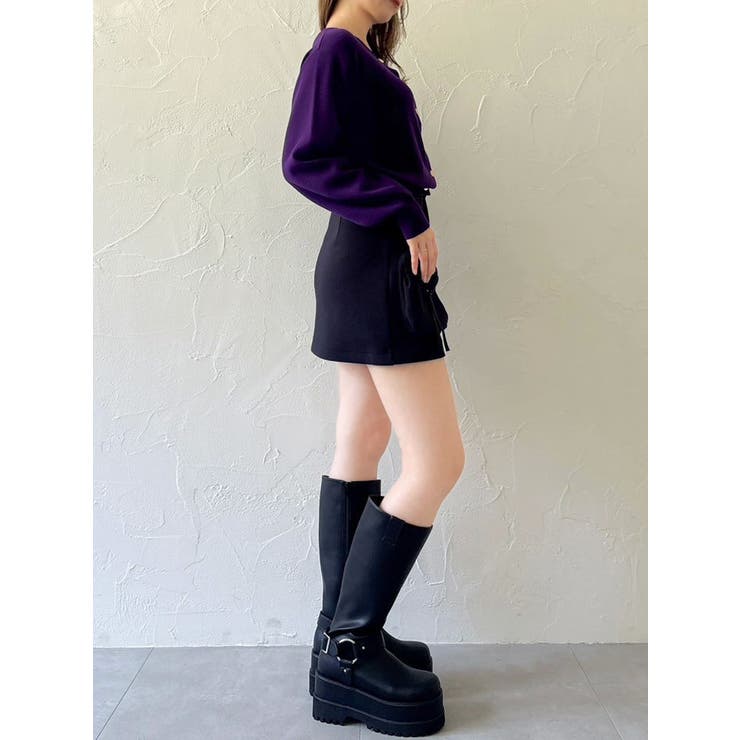 バイカーリングブーツ | dazzlin | 詳細画像9 