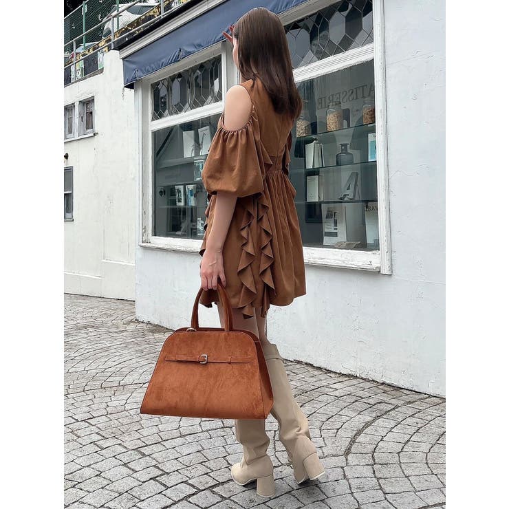 フェイクスエードビッグバッグ | dazzlin | 詳細画像5 