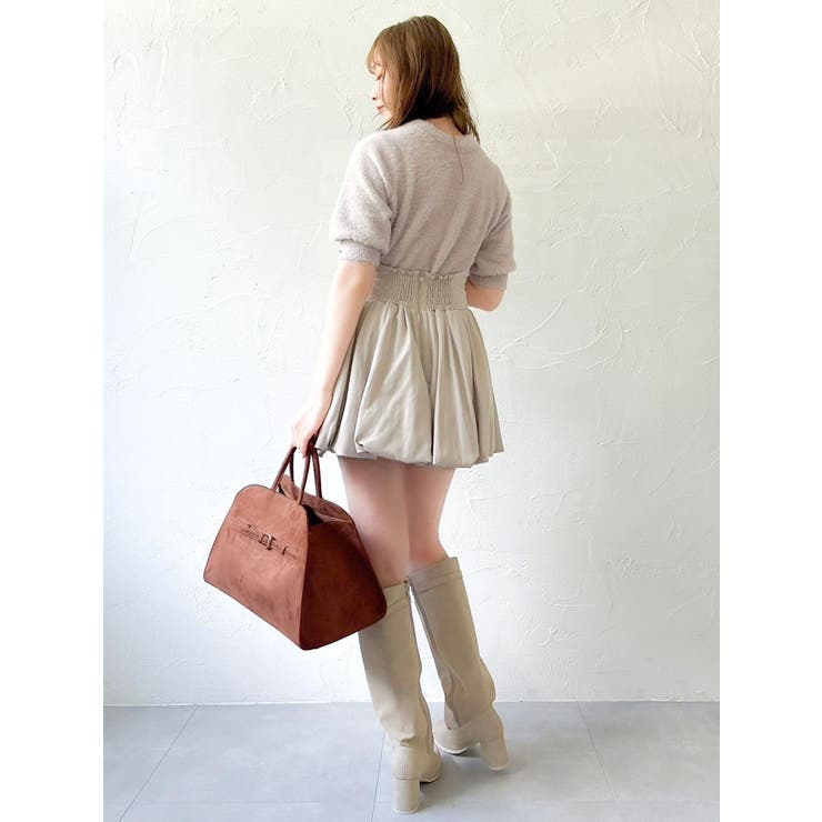 フェイクスエードビッグバッグ | dazzlin | 詳細画像8 