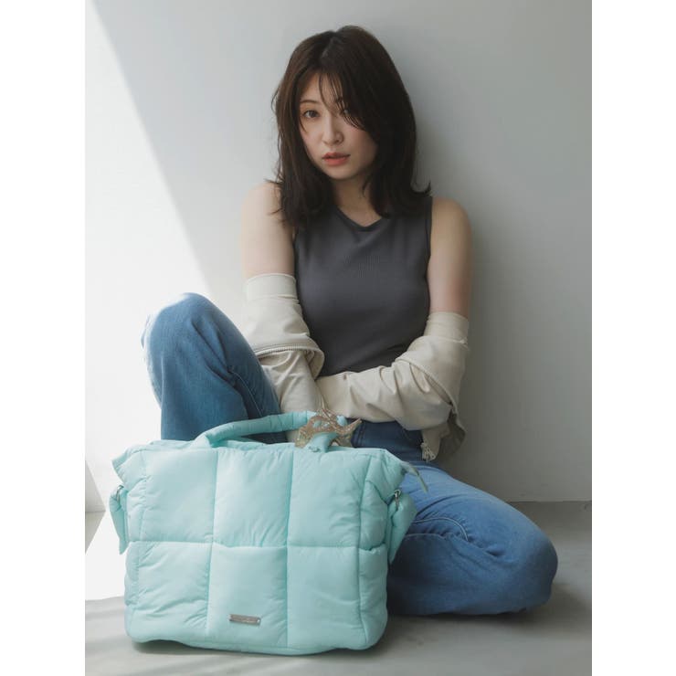 【吉田朱里】マシュマロトートバッグ | dazzlin | 詳細画像3 