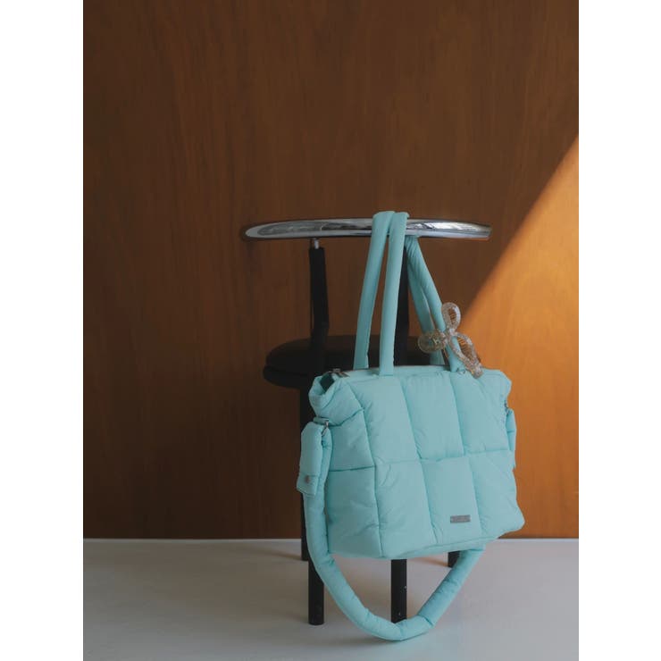 グリーン | 【吉田朱里】マシュマロトートバッグ | dazzlin