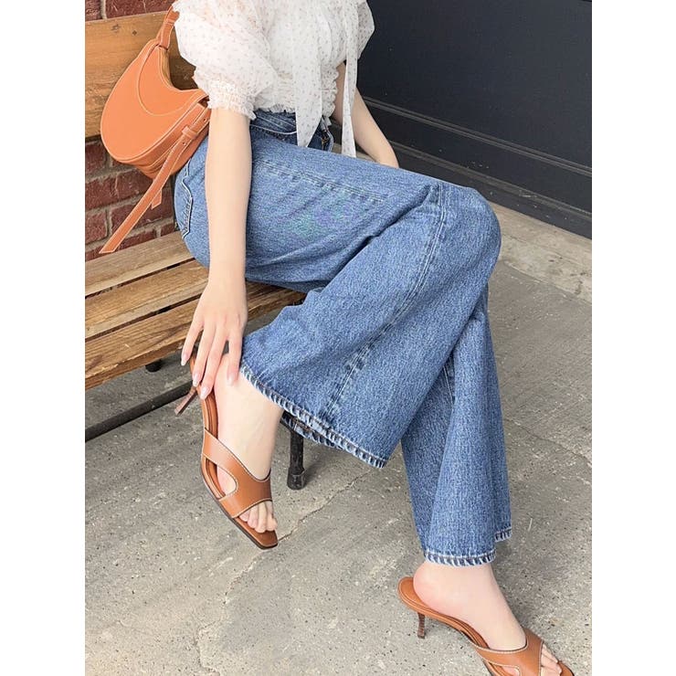 スラッカーデニムパンツ | dazzlin | 詳細画像14 