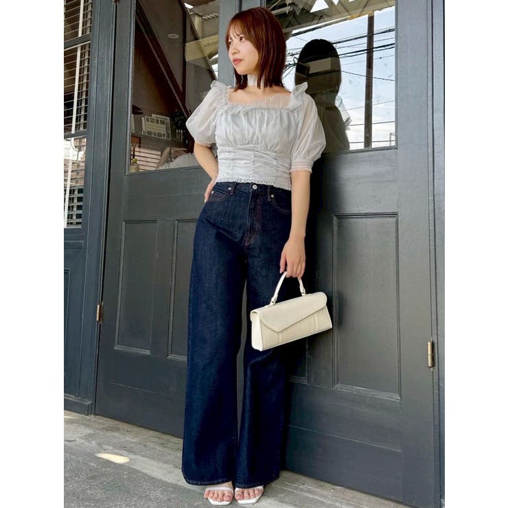 スラッカーデニムパンツ | dazzlin | 詳細画像19 