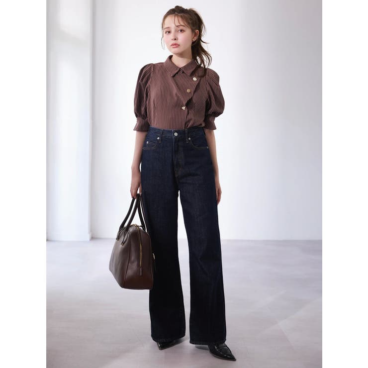 スラッカーデニムパンツ | dazzlin | 詳細画像3 