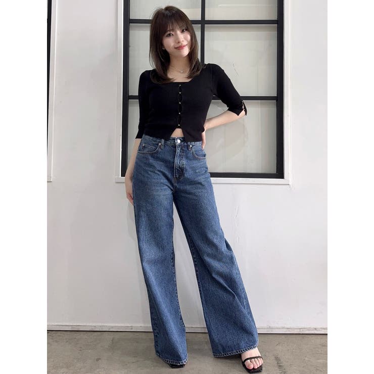 スラッカーデニムパンツ | dazzlin | 詳細画像31 