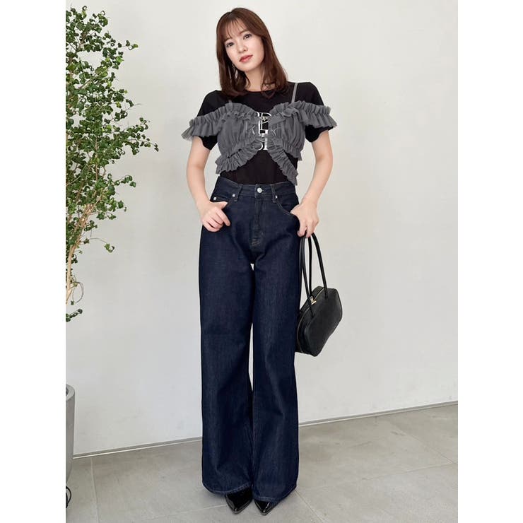 スラッカーデニムパンツ | dazzlin | 詳細画像48 