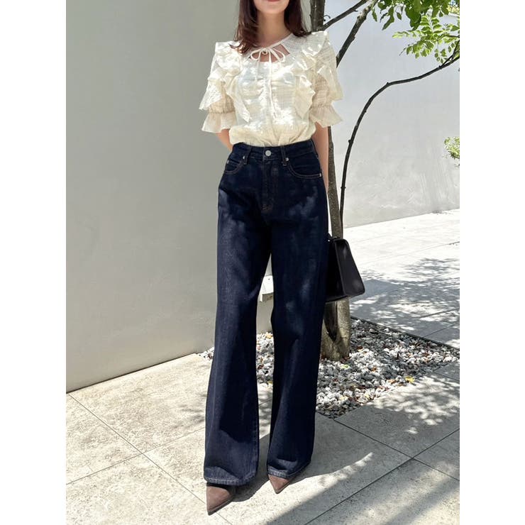 スラッカーデニムパンツ | dazzlin | 詳細画像50 