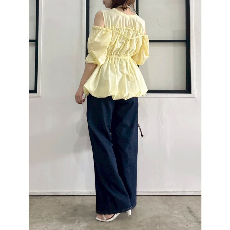 スラッカーデニムパンツ | dazzlin | 詳細画像6 