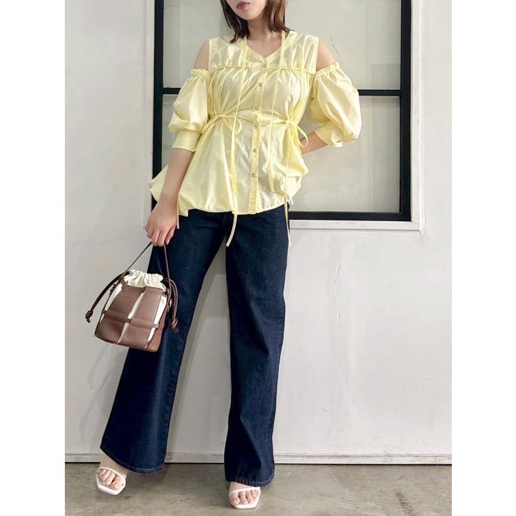 スラッカーデニムパンツ | dazzlin | 詳細画像8 