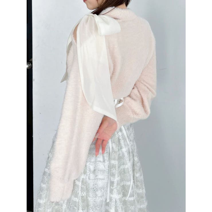 ワンショルミニシャギーニットトップス | dazzlin | 詳細画像26 