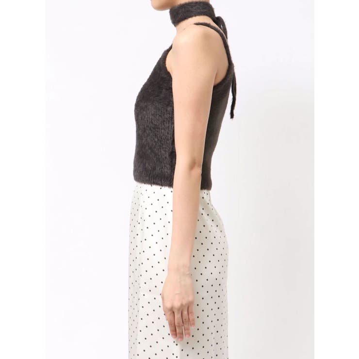 チョーカー付ミニシャギーニットキャミソール | dazzlin | 詳細画像33 