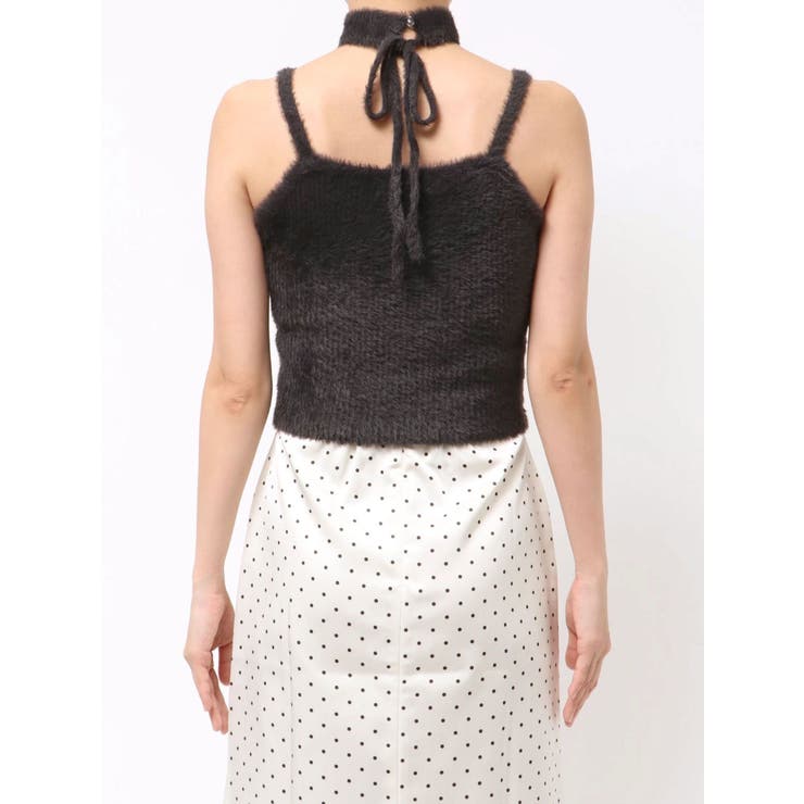 チョーカー付ミニシャギーニットキャミソール | dazzlin | 詳細画像34 