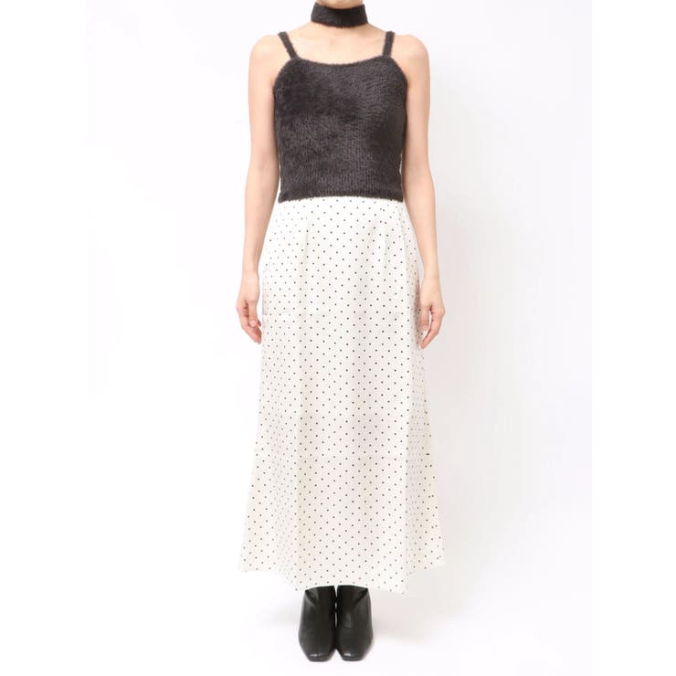 チョーカー付ミニシャギーニットキャミソール | dazzlin | 詳細画像40 