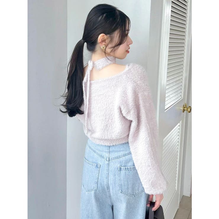 ミニシャギーニットボレロ | dazzlin | 詳細画像28 