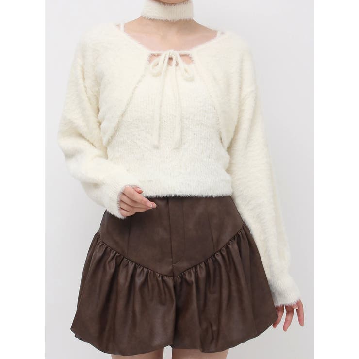 ミニシャギーニットボレロ | dazzlin | 詳細画像41 