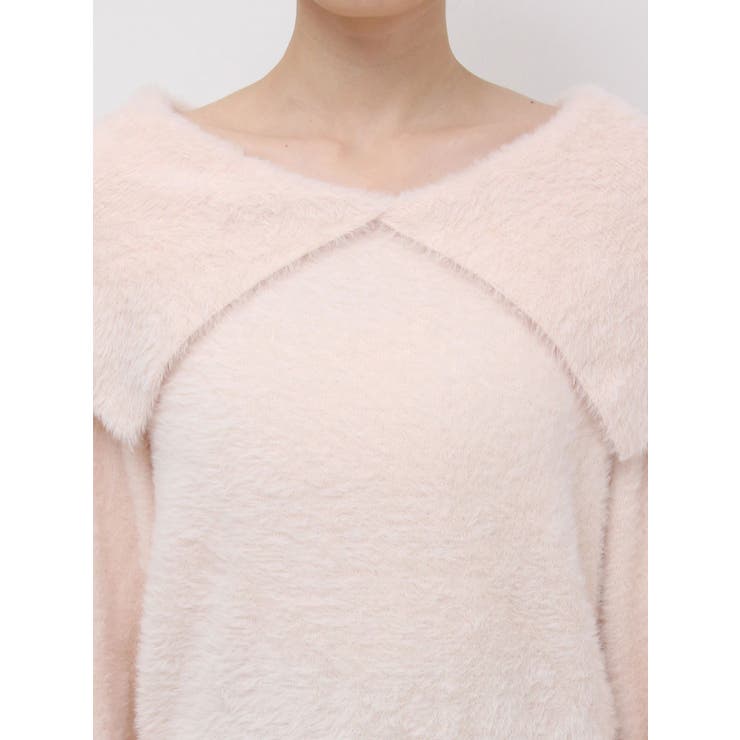 2WAYミニシャギーオフショルニット | dazzlin | 詳細画像38 