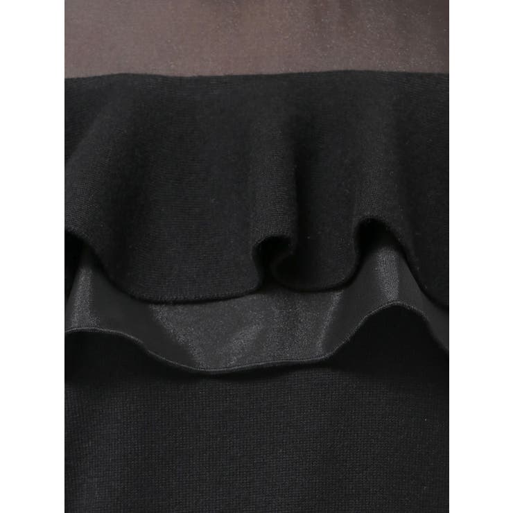 ヨークシアーフリルニットトップス | dazzlin | 詳細画像19 