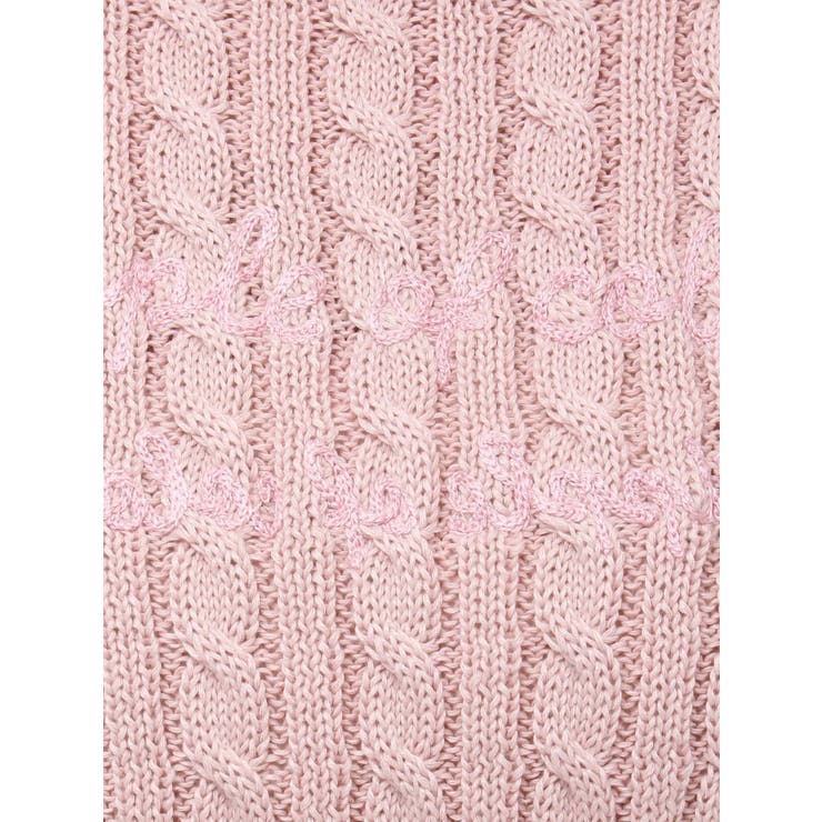 ケーブルレタリングニット | dazzlin | 詳細画像39 