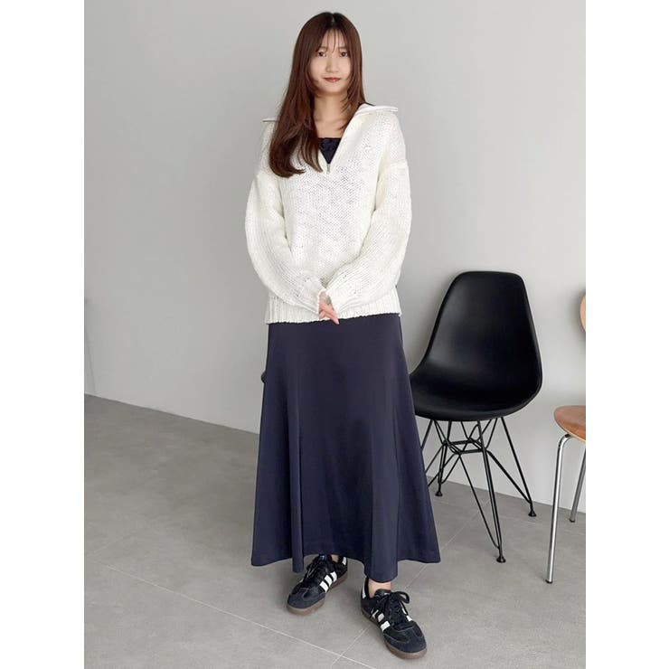 ローゲージジッププルオーバー | dazzlin | 詳細画像12 