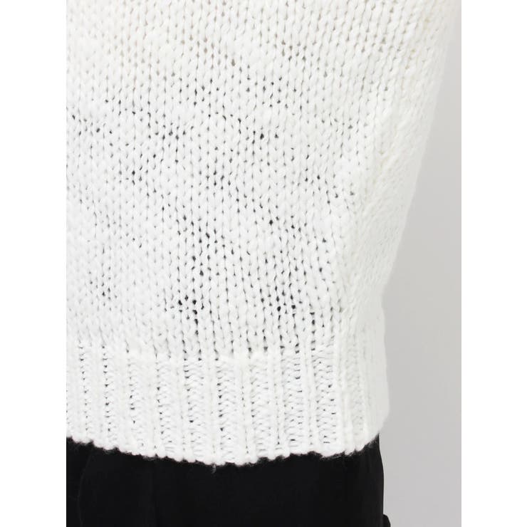 ローゲージジッププルオーバー | dazzlin | 詳細画像31 