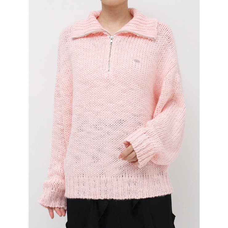 ローゲージジッププルオーバー | dazzlin | 詳細画像39 