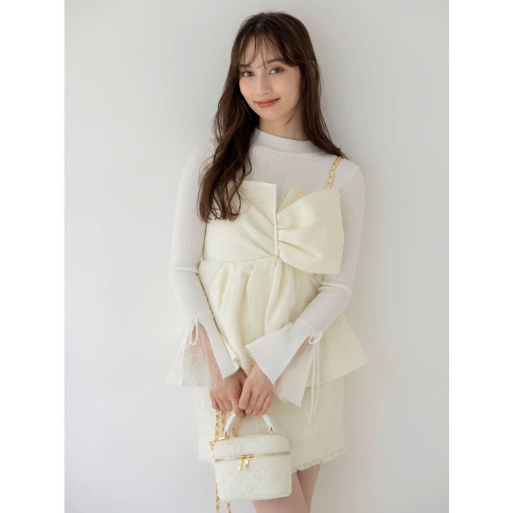 dolce. 新品未使用 リリートップス（白） Maison de Dolce Lily Tops White 新品未使用 - メルカリ