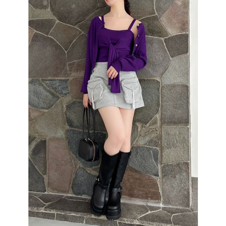 片結びニットビスチェ | dazzlin | 詳細画像14 