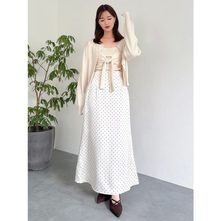 片結びニットビスチェ | dazzlin | 詳細画像18 