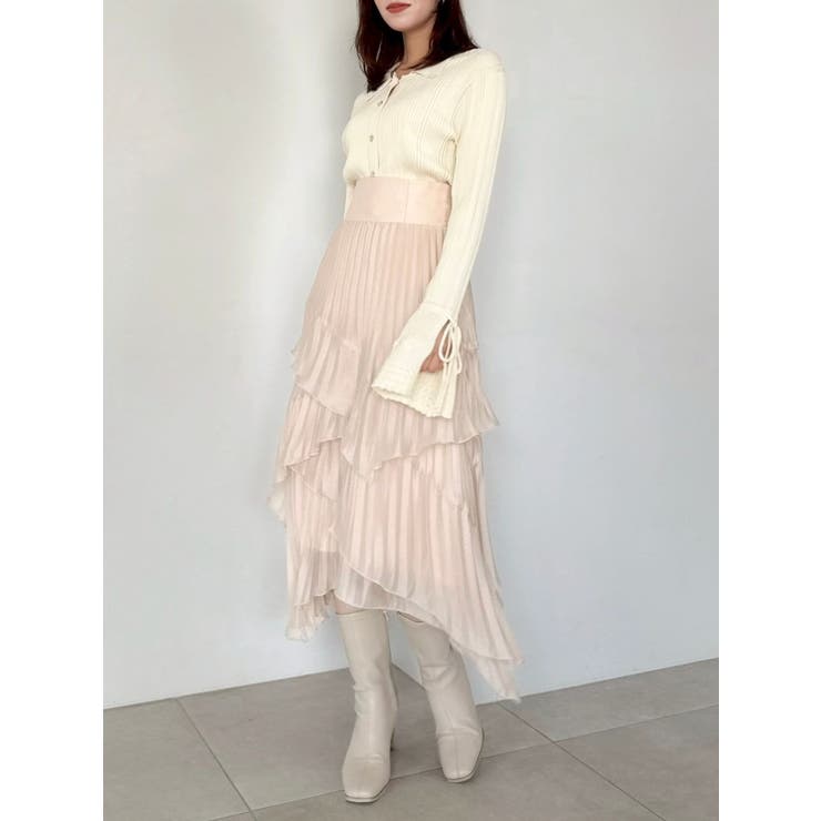 アイレットスリーブニットトップス | dazzlin | 詳細画像10 