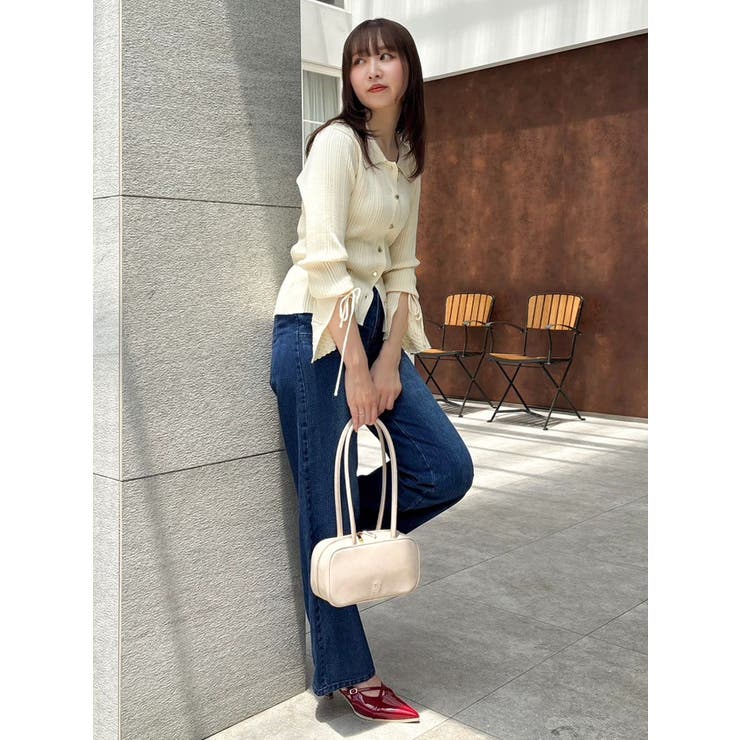 アイレットスリーブニットトップス | dazzlin | 詳細画像15 