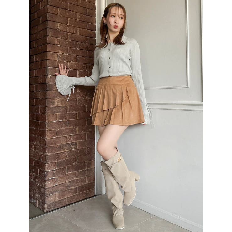 アイレットスリーブニットトップス | dazzlin | 詳細画像20 