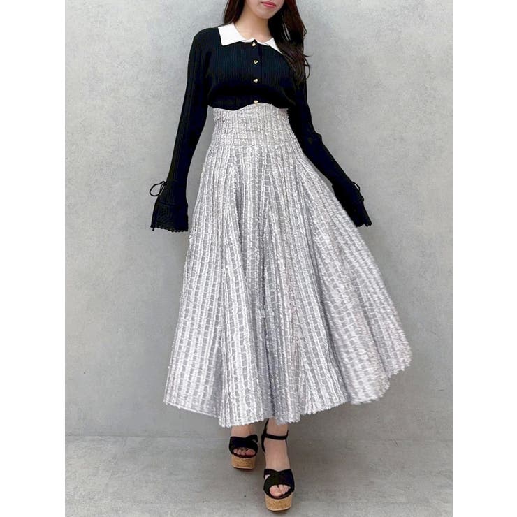 アイレットスリーブニットトップス | dazzlin | 詳細画像31 