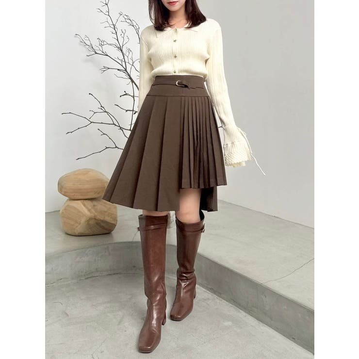 アイレットスリーブニットトップス | dazzlin | 詳細画像6 