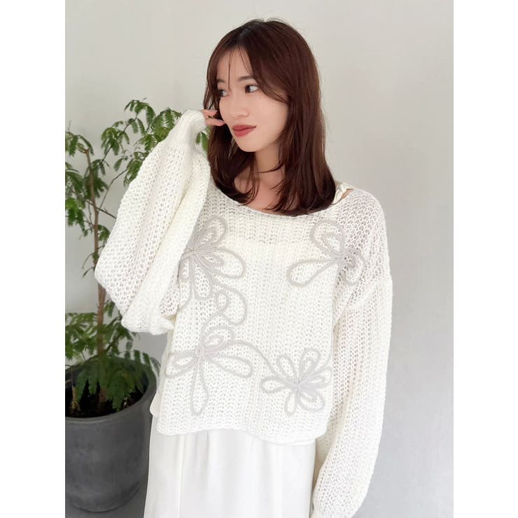 モヘアライクルーズニット[品番：MKSW0066836]｜dazzlin（ダズリン）の