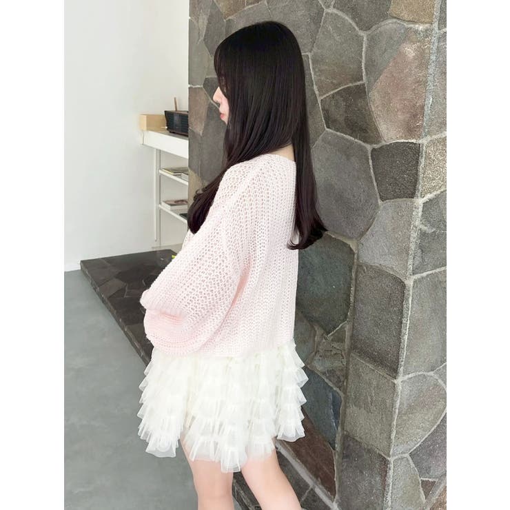 モヘアライクルーズニット | dazzlin | 詳細画像24 