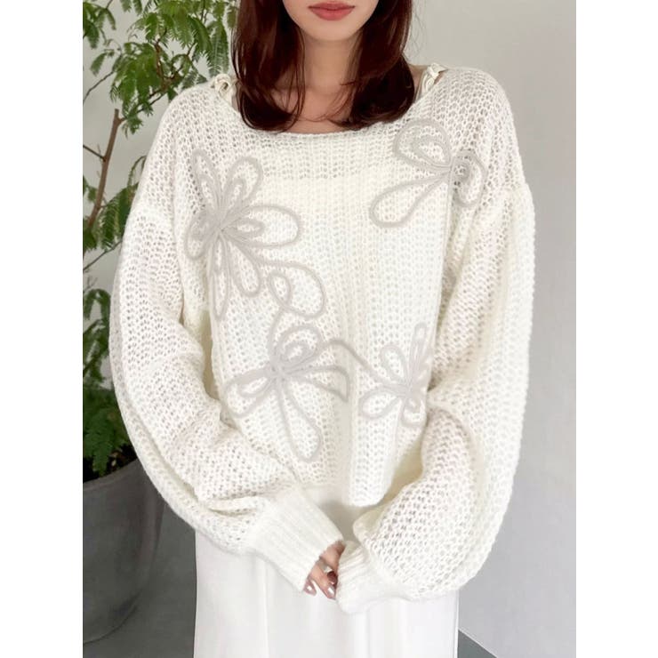 モヘアライクルーズニット[品番：MKSW0066836]｜dazzlin（ダズリン）の