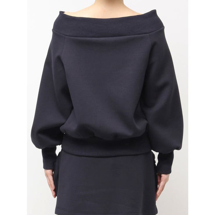 ワイドスクエアネックスウェット | dazzlin | 詳細画像43 