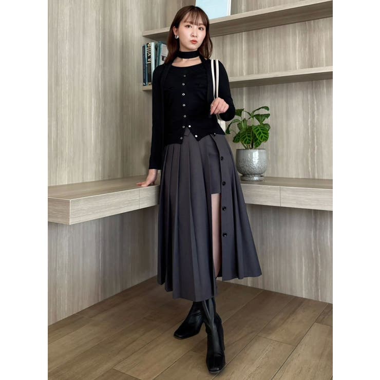 レイヤードデザインカットソー | dazzlin | 詳細画像17 